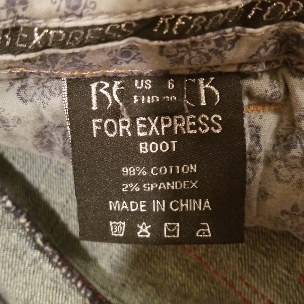 Express Rerock Jeans - Picture 4 of 4